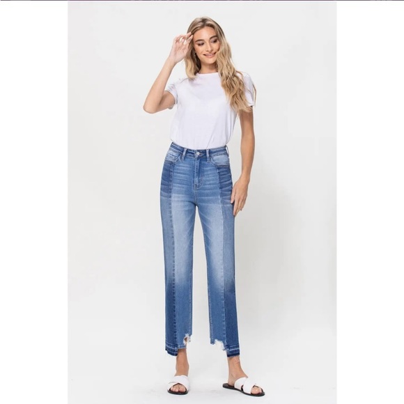 Spring Of Love Straight Leg Jeans by Flying Monkey - Picture 2 of 6